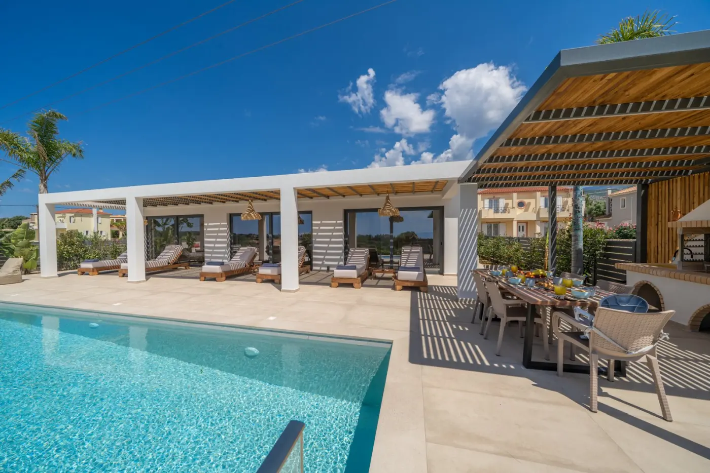 Villa Marku private pool and terrace