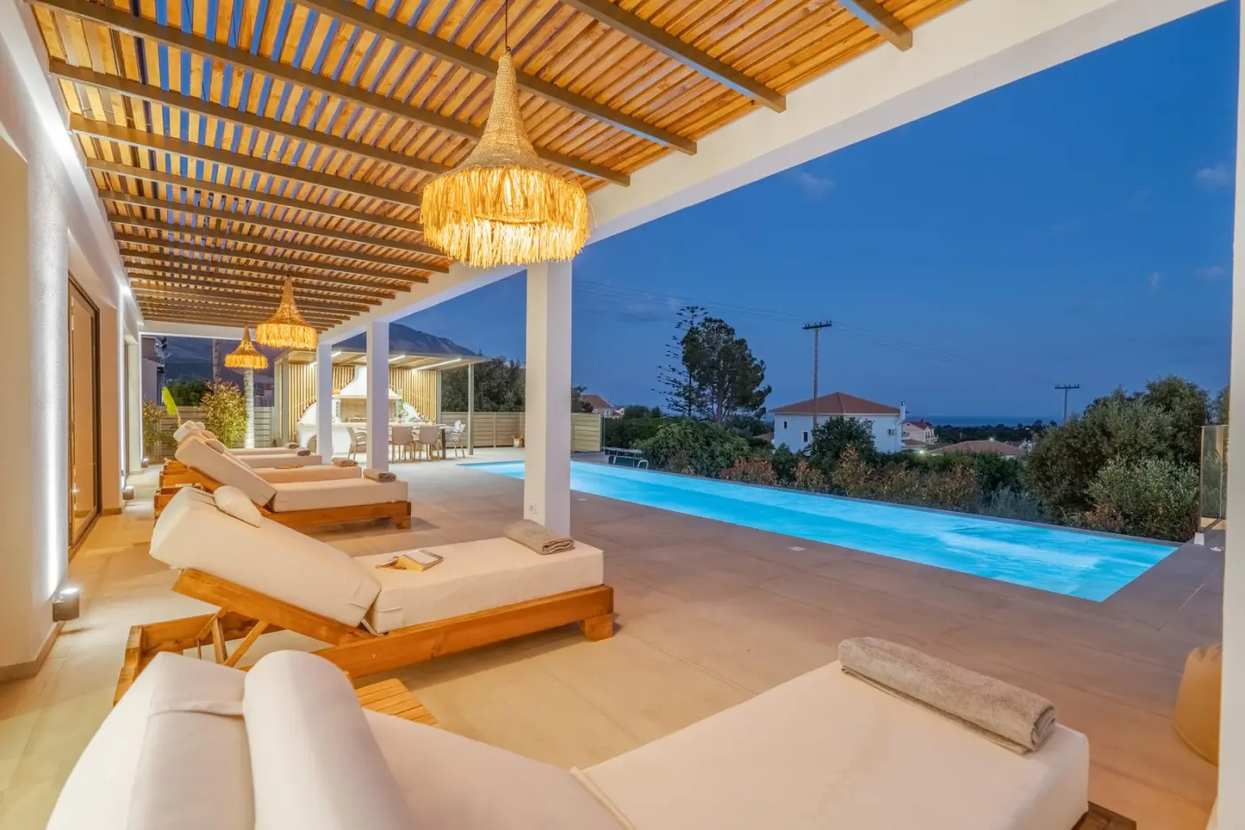 Villa Marku private pool and terrace